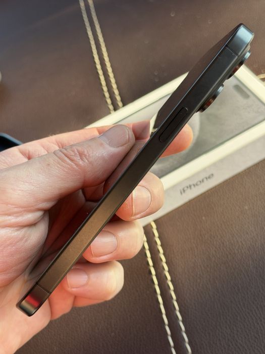 iPhone 15 pro max 512gb Black Titanium impecabil