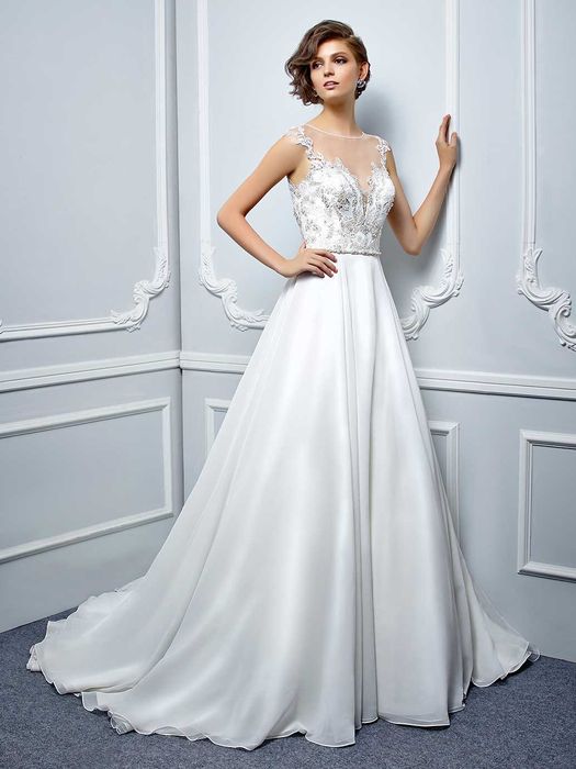 Rochie mireasa in forma de A