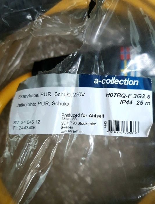 Prelungitor Professional Schuko 25×2.5mm