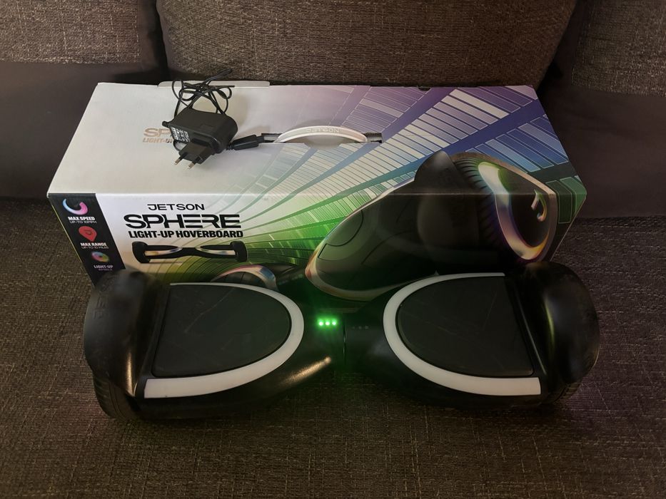 Hoverboard Jetson Prism Black Plus 6.5" – complet, în cutie, garanție până în 04.2028