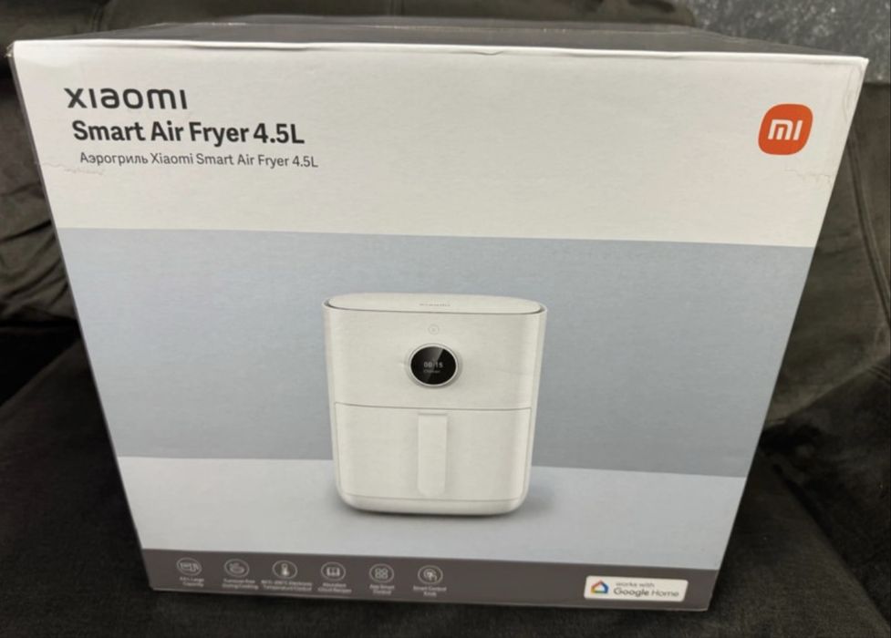Airfryer sigilat XIAOMI smart 4,5 L cu Google Home