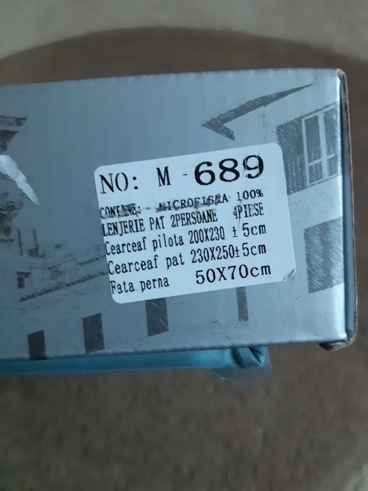 Lenjerii de pat din 4 piese noua