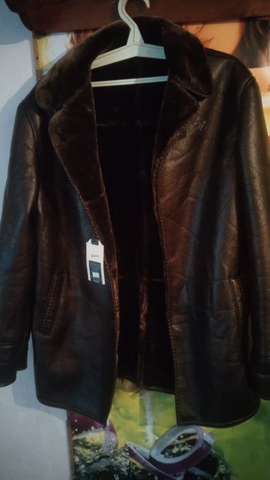 Дубленка мужская,новая