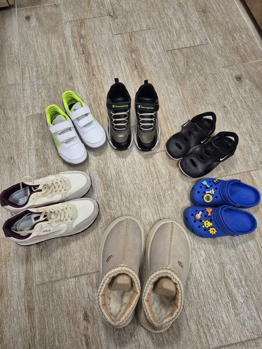 Дамски и детски маратонки, чехли и сандали