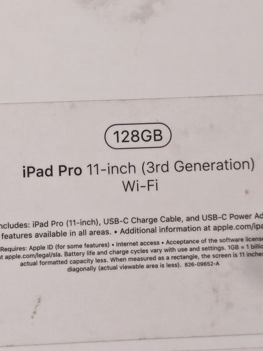 Планшет IPad Pro 11" M1 128gb