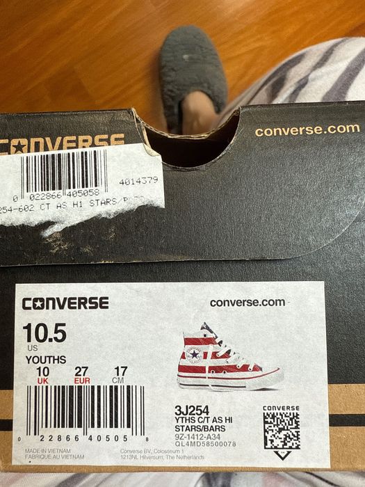 Bascheți Converse copii