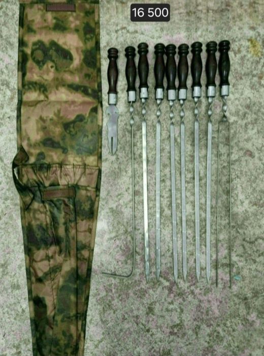 Шашлычный набор шампура в чехле