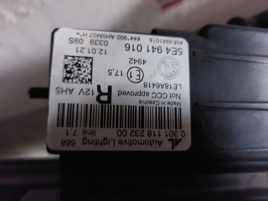 Far faruri stanga dreapta skoda octavia 4 full led crystal lighting