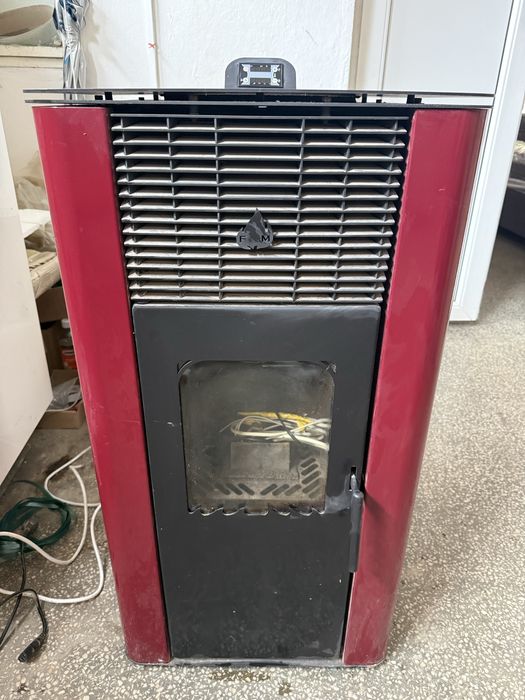 Sobă pe peleți FAM FM Premium 10kW – panou electronic