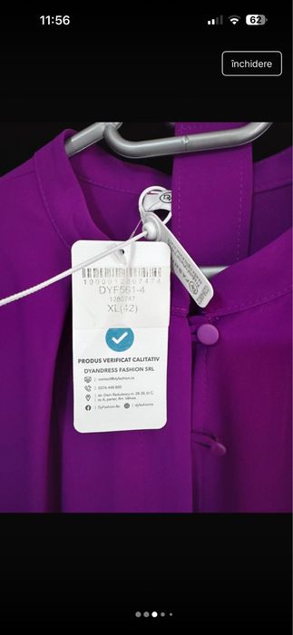 Rochir noua cu eticheta