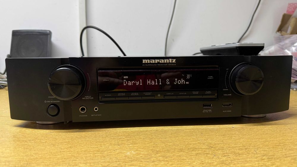 Network Slim-line Receiver Marantz NR1603 / negru