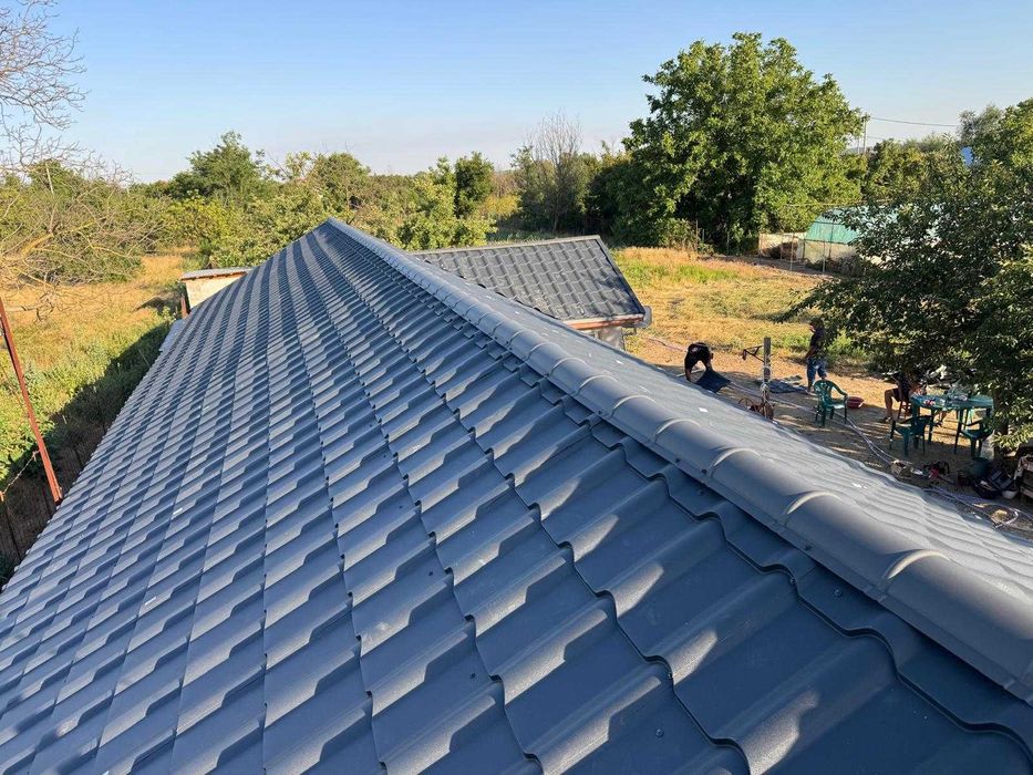 Lucrări complete pentru acoperișuri, Montaj acoperiș, Reparații, Țiglă ceramică, Dulgherie, Jgheaburi