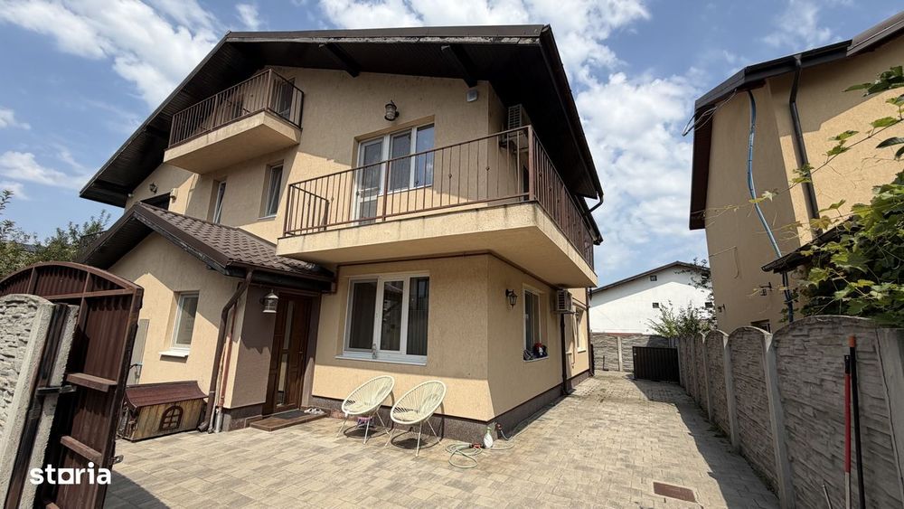 Vila superba 5 camere , Rosu, Chiajna, mobilata utilata lux