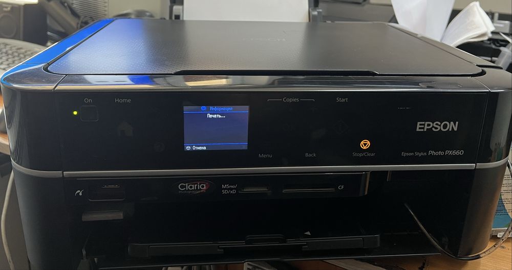 Продается цветной принтер 3 в 1 epson px660