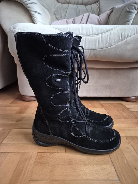 Cizme Legero Gore-Tex, Piele Naturală, Blănite, Damă - 39