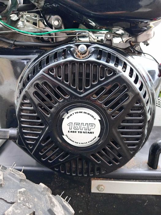 Masina de frezat cioturi pe benzina 15CP Trencher