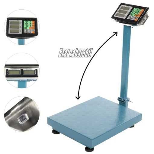 cantar 300 kg micul fermier afisaj dublu