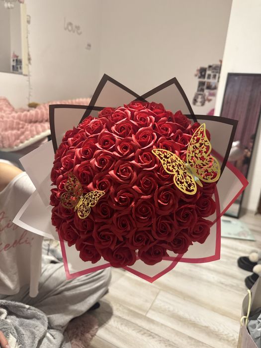 Buchet Trandafiri Sapun