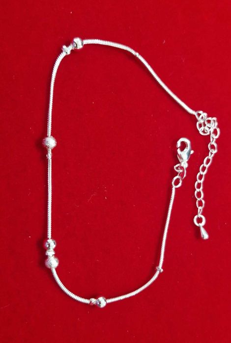 AG125, bratara argint 925,noua/marcata, bilute, ajustabila