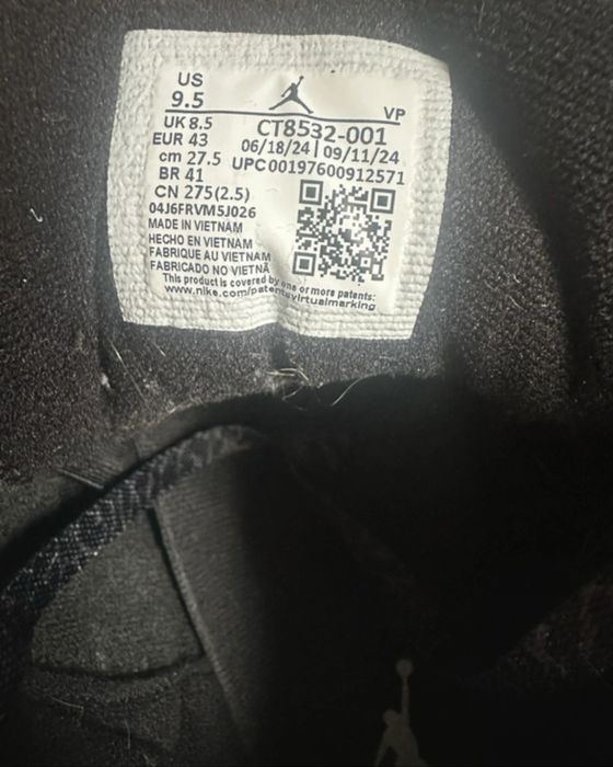 Jordan 3 Black Cat