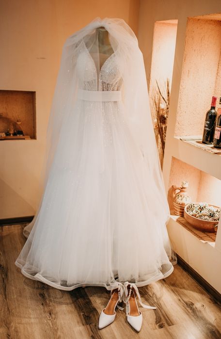 Rochie de mireasa stil printesa Noela