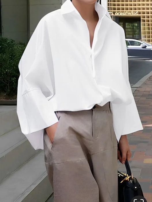 Рубашка белая (полистер)