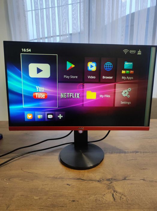 Монитор АОС 25 инча работещ за части