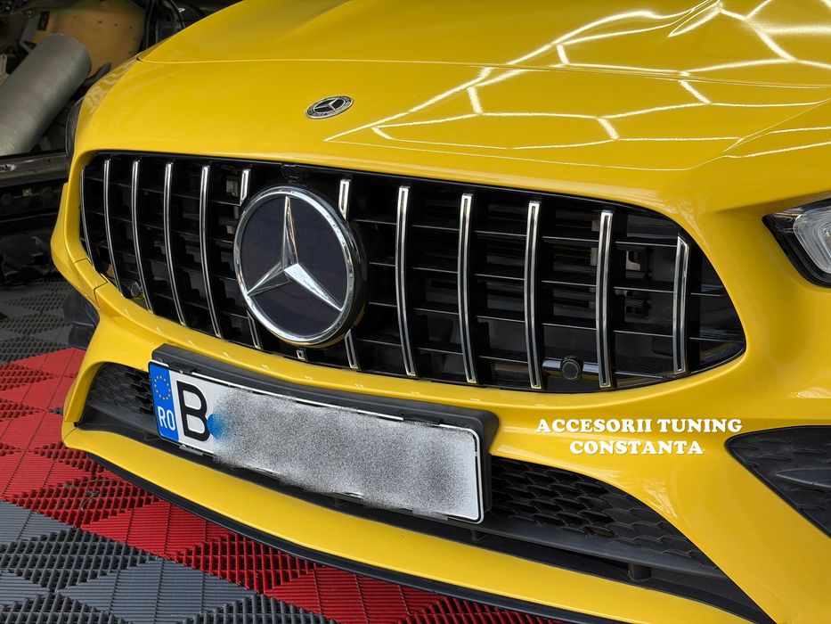 Grila Centrala GT-R Panamericana Crom Mercedes A Class CLA C118 W118