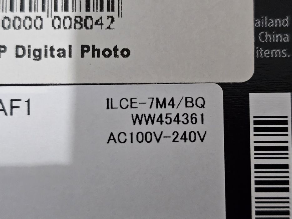 Камера Sony A7 4 комплект