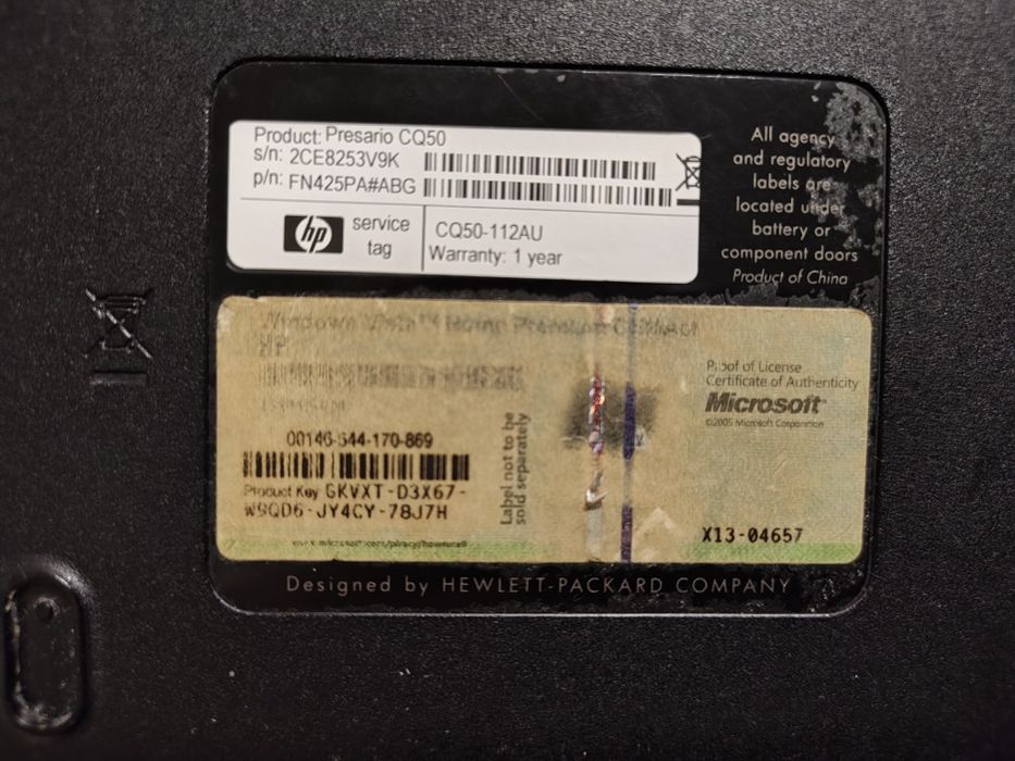 Продам нерабочий ноутбук