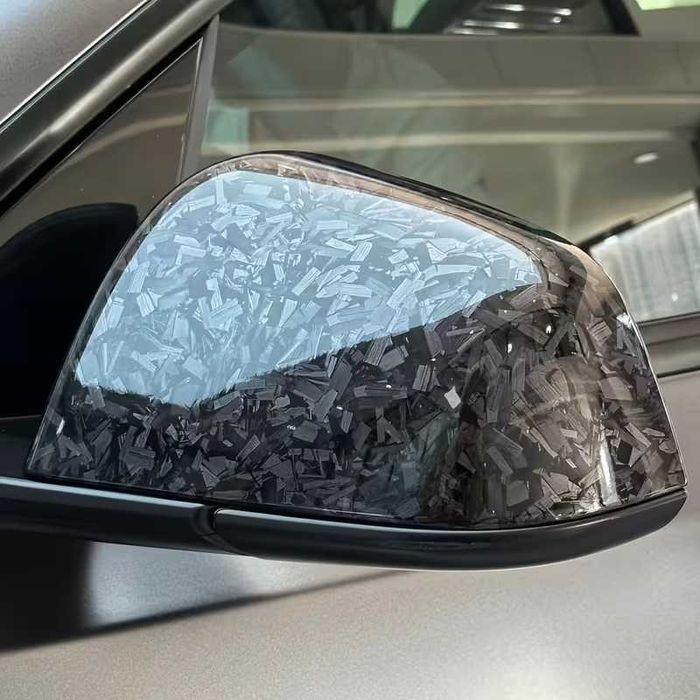 Луксозно гланцово фолио Кован Карбон за автомобил-Тъмно