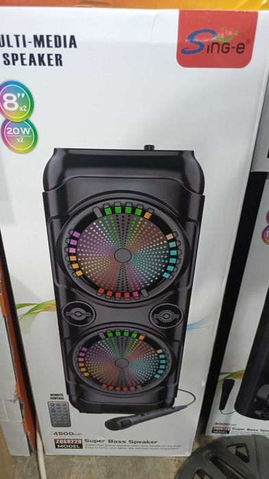 Караоке колонка с микрафоном