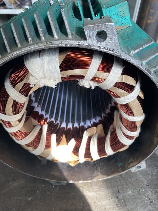 Ремонт электродвигателей, перемотка, замена подшипников