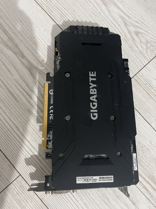 Vand gtx 1060 3gb gigabyte