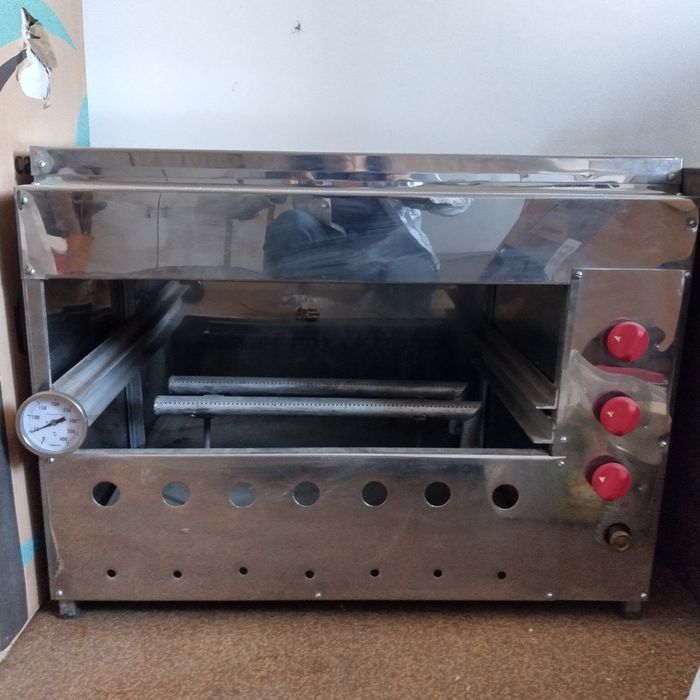 Професионална фурна на газ за печене на арабски кръгли кухи питки тип