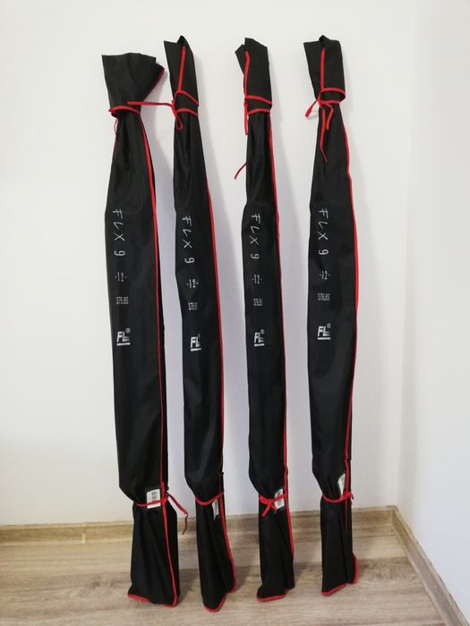 SET 4 Lansete Crap FL FLX 9 3.75 Lbs 3.90 Metri din 3 Tronsoane