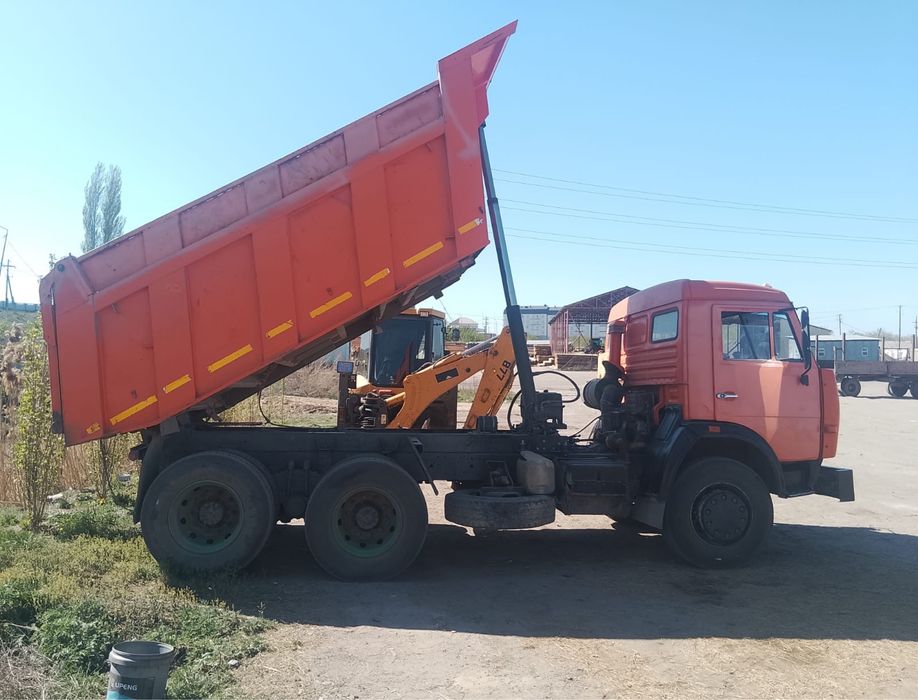 Камаз по городу и за город