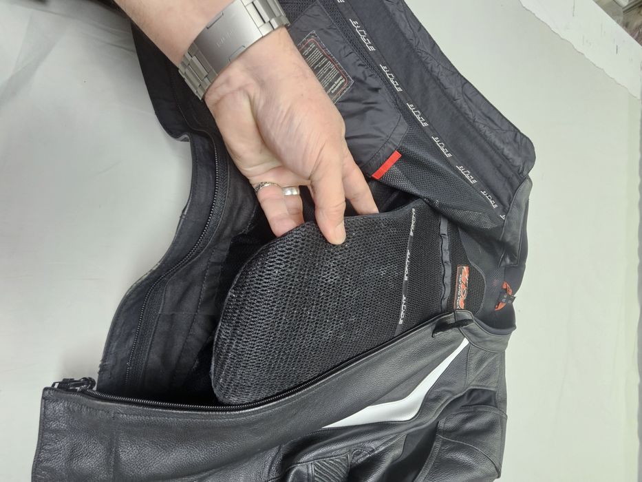 Geaca moto din piele BUSE XL