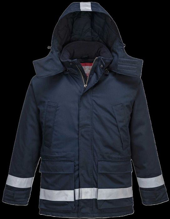 Куртка огнеупорная утепленная темно синяя