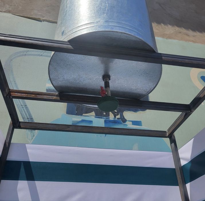 Летний душ с кабиной