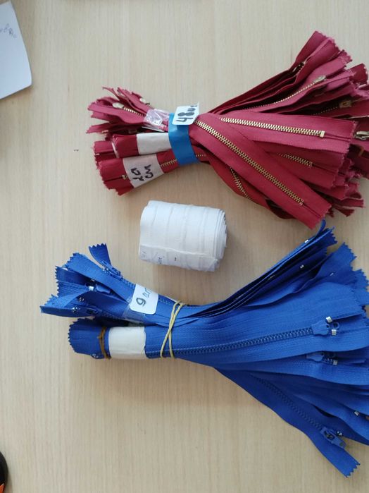 Молнии  20 см, траткор, металлический