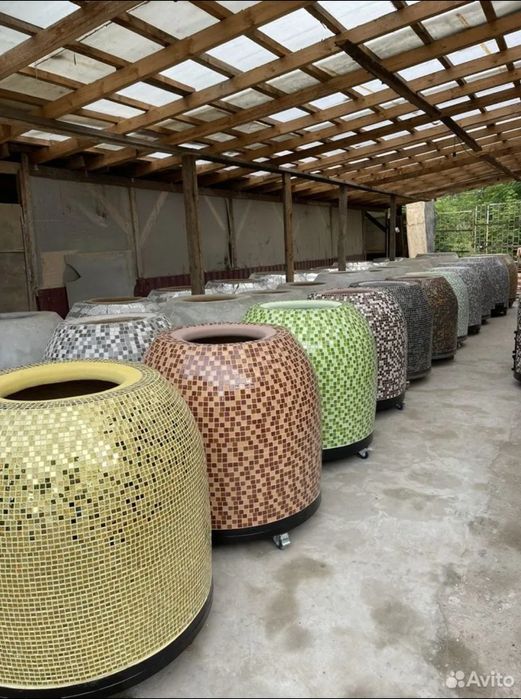 Тандыр на колёсах готовый НА ЗАКАЗ