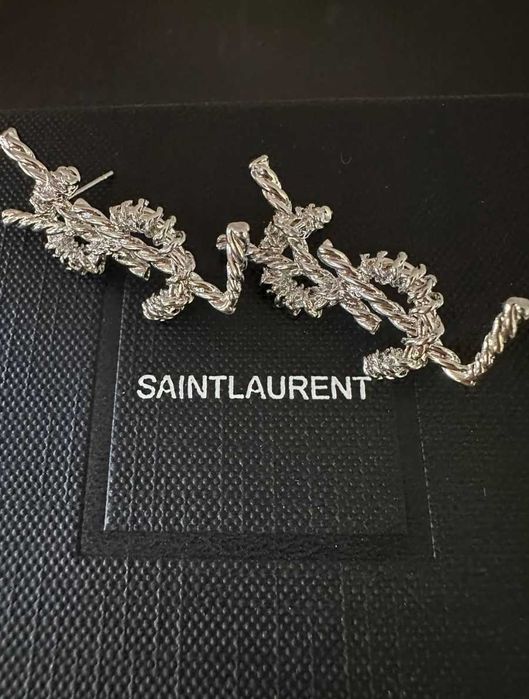 Висок клас гривна, пръстен и колие Saint Laurent