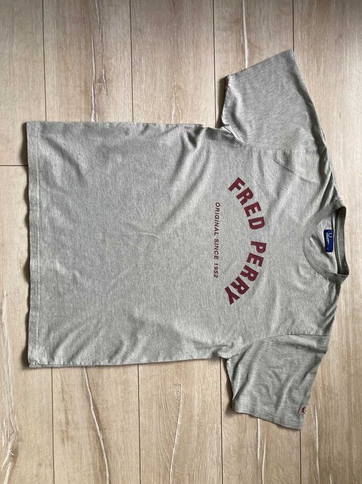 Fred Perry мъжка сива тениска размер L