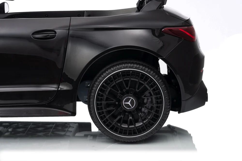 Mercedes amg cle 53 12v – детска акумулаторна кола, черна, eva гуми