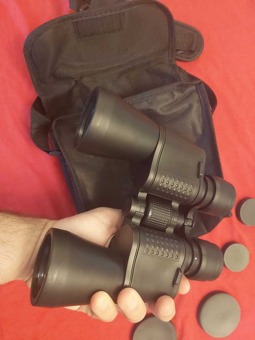 Binoclu profesional pt vanatoare 10x50 (120m /1000m)