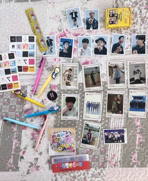 K-pop, BTS Army, BTS cards, Original BTS light stick, Map of the soul