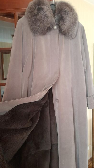 Palton din blana de vulpe Paris