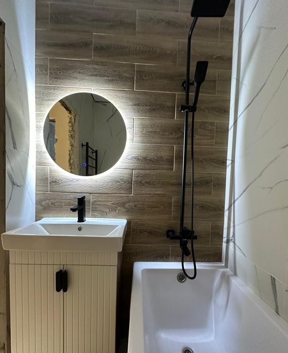 Кафель. Стяжка. Гипсокортон.