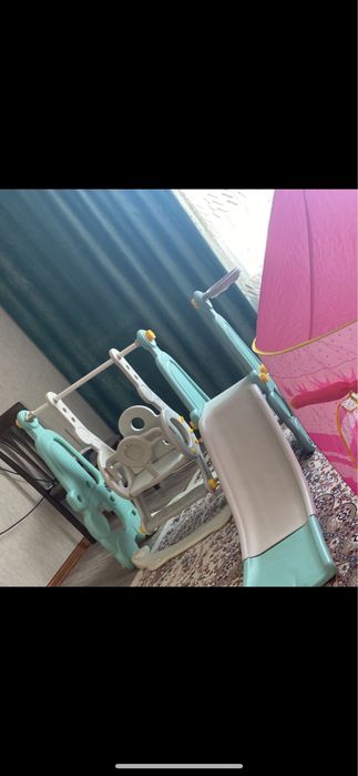 Продам качеля и горка